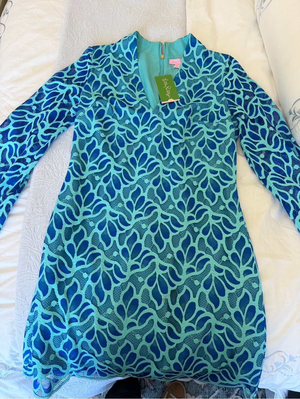 Lilly Pulitzer Women’s Devina Dress in Brewster Blue